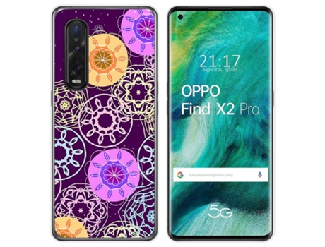 Carcasa Oppo Find X2 Pro TUMUNDOSMARTPHONE Dibujos Multicolor