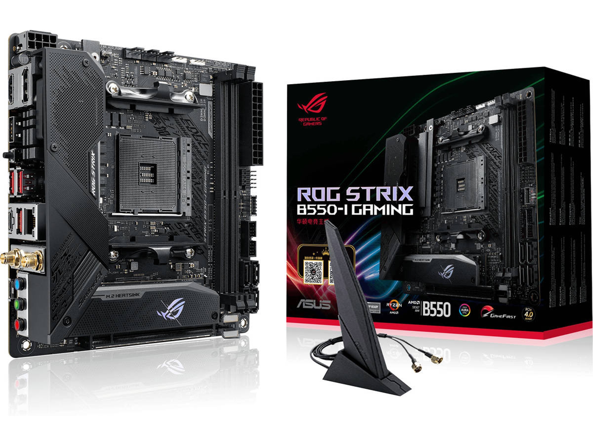 MOTHERBOARD ASUS ROG STRIX B550-I GAMING