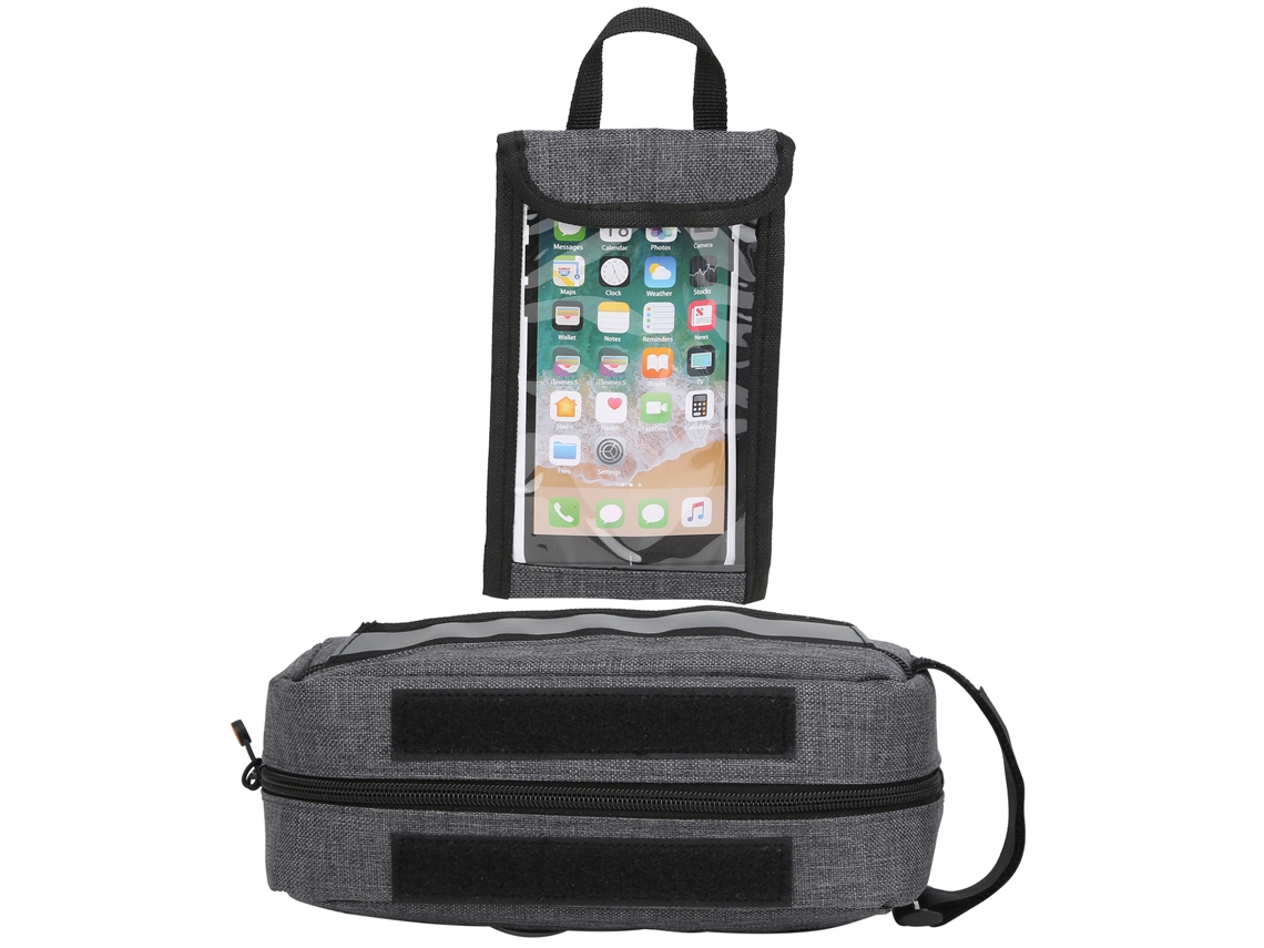 Bolsa Para Bicicleta Con Soporte Frontal Para Teléfono Móvil, Gran Capacidad, Pantalla Táctil Oxford, Resistente Al Agua.
