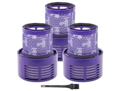 Accesorio Aspiradores DYSON Pack 3 Filtros Hepa V10 V10 Sv12 cepillo