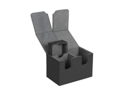 Mini lata cuadrada de metal con tapa abatible para guardar joyas, monedas, dulces y condones. Hengjian