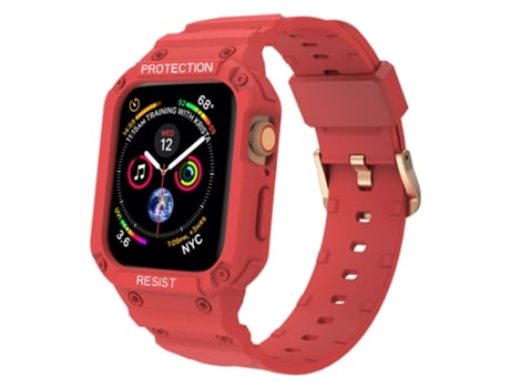 Capa con Correa Endurance All-In-One para Apple Watch Series 5 40Mm Rojo