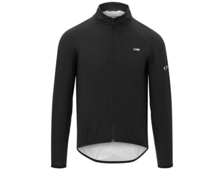 Abrigo para Hombre GIRO Chrono Expert Rain Negro para Ciclismo (XL)
