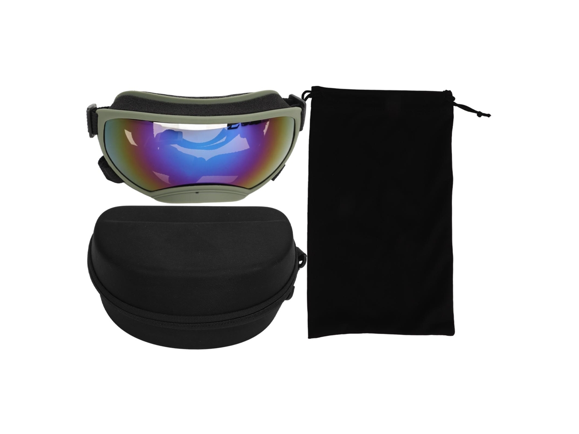 Gafas de sol para perros grandes con protección UV y antiviento para esquiar.