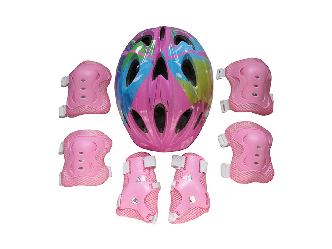 2026-kit De Equipo Protector Deportivo Para Niños: Casco, Rodilleras, Coderas Y Muñequeras