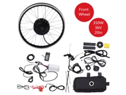 Kit de conversión para bicicleta eléctrica, motor de buje sin escobillas, controlador con pantalla LCD, 1TFKTG9PND-1