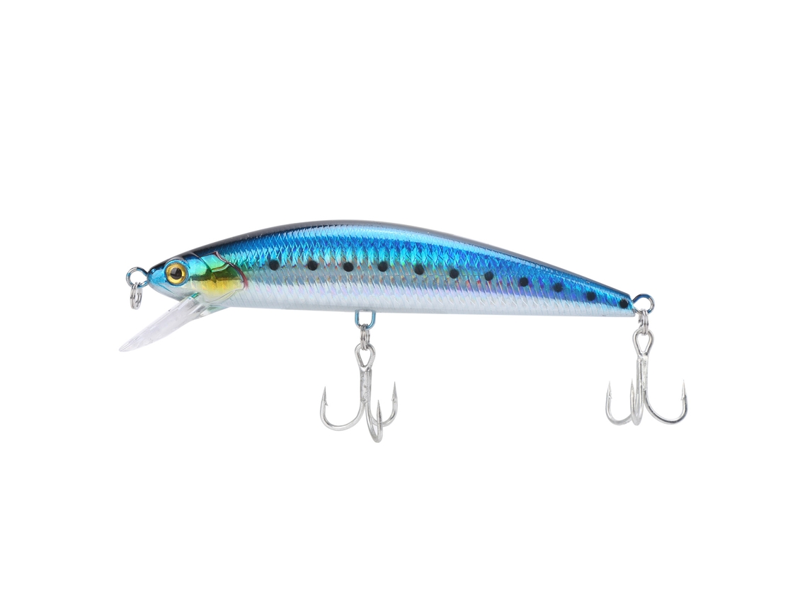 2026rebe-lures De Pesca Bait Duro Con Gancho Triple Ojos 3d Wobbler Crankbaits Bass Perch