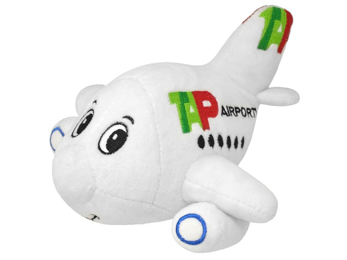 Peluche WILD PLANET De Avión (16 x 19 x 12 cm - Poliéster)