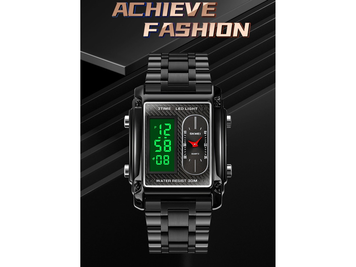 Reloj Digital Skmei 1868 Para Hombre Resistente Al Agua Hasta 30 M