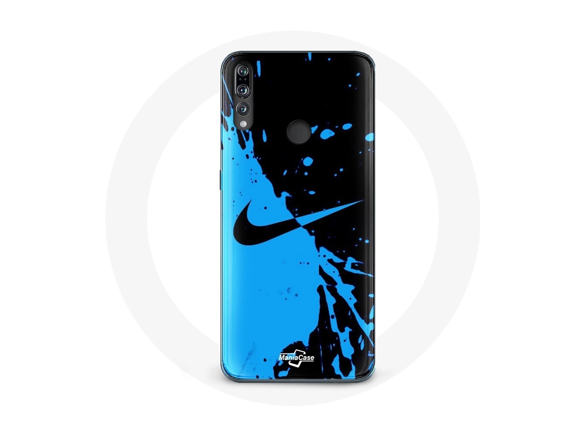 Funda para Huawei P30 Lite Nike Logotipo Azul e Preto