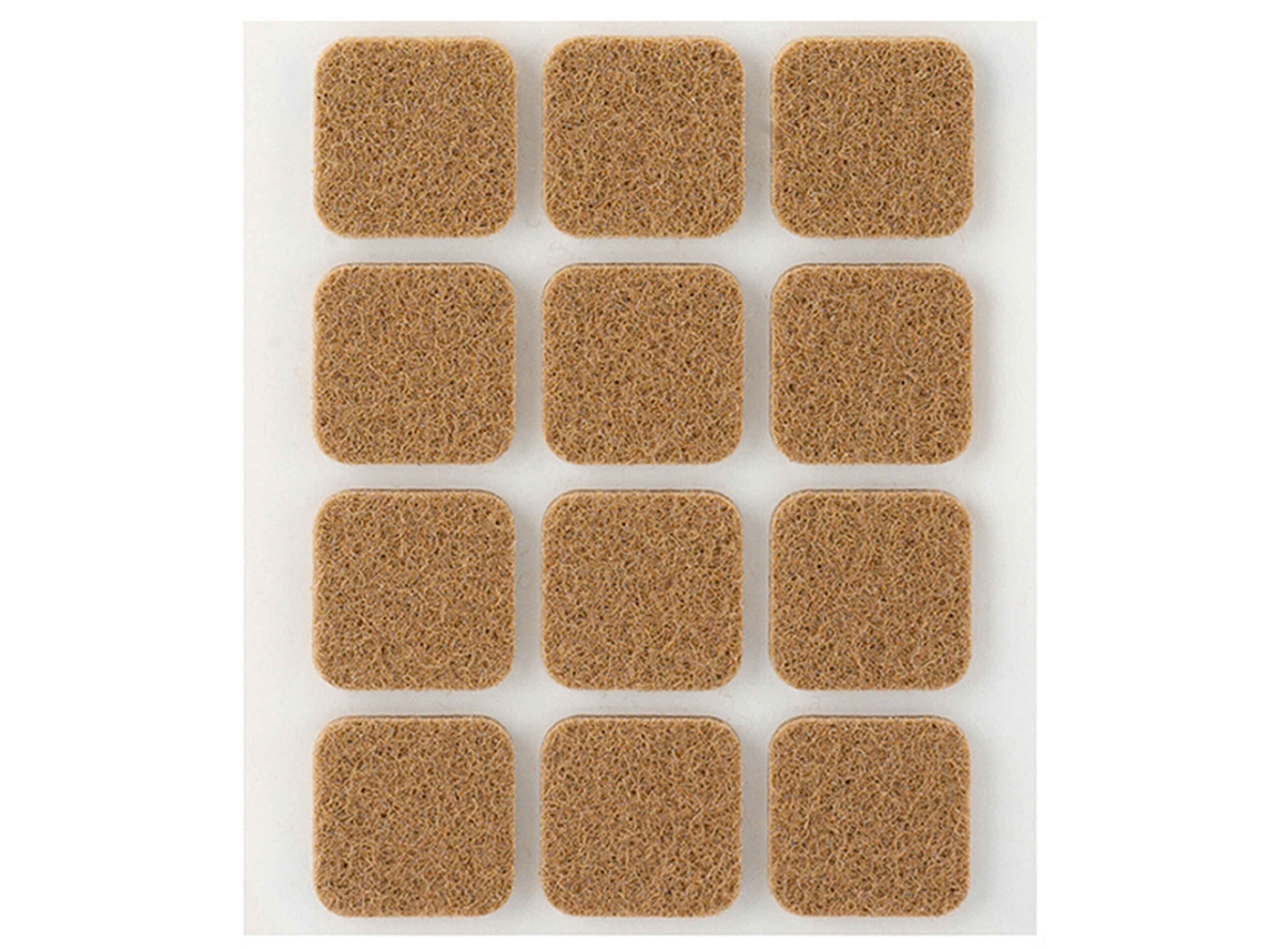 Fieltro INOFIX Marrón kit12 22x22mm