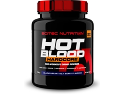 Suplemento Alimentar SCITEC NUTRITION Hot Blood Hardcore Fórmula Mejorada (700 Gr - Frutos Rojos)