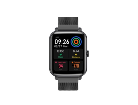 Smartwatch PROMATE Prowatch-M18 Monitor de Salud/Fitness Grafito