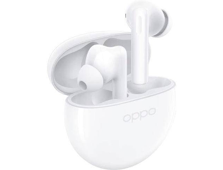 Auriculares Bluetooth True Wireless OPPO Enco Buds 2 (In Ear - Micrófono - Noise Cancelling - Blanco)