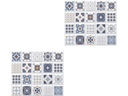 40 Pegatinas Retro Para Azulejos, Adhesivos De Pared Removibles Para Cocina Y Baño.