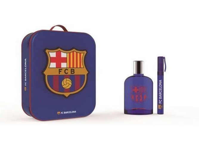 Cofre FC BARCELONA Eau de Toilette Spray 100 ml Set 3 Un 2019
