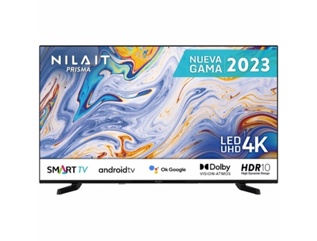 Smart TV NILAIT Prisma 50UB7001S (Negro - E - 50 - 4K Ultra HD)