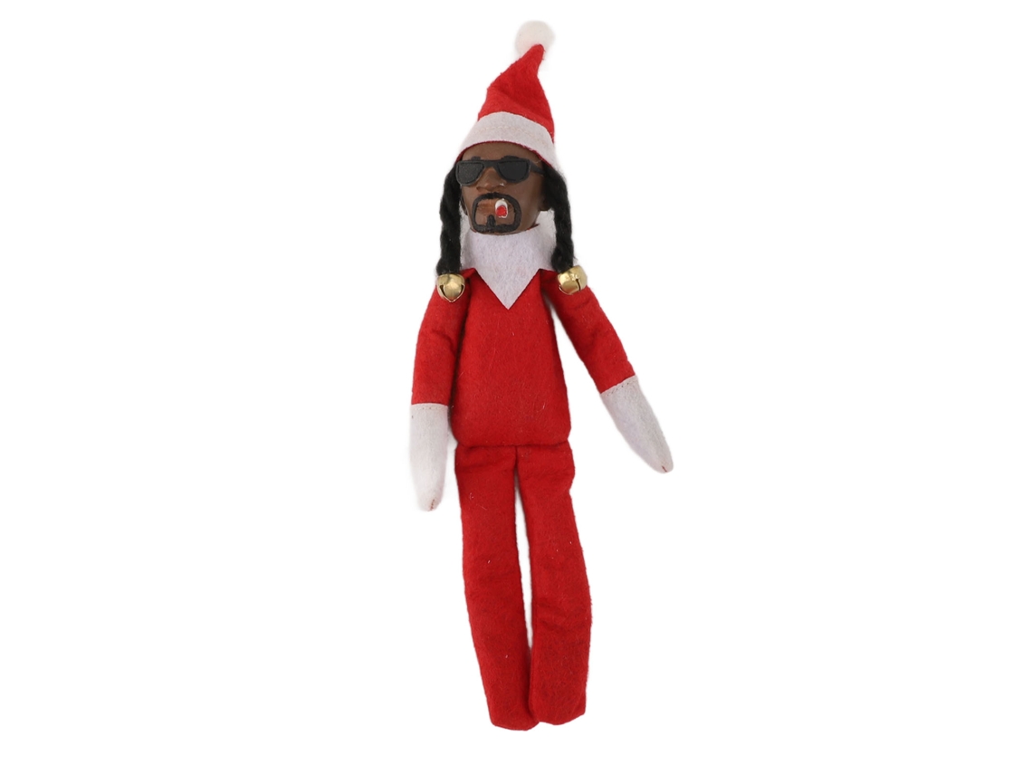 Muñeco Navideño De Elfo Negro, Juguete De Fieltro De Resina, Adorno De Hip Hop, Decoración Festiva, Hogar, Mesa.