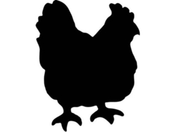 SECURIT QUADRO PAREDE FBCHICKEN