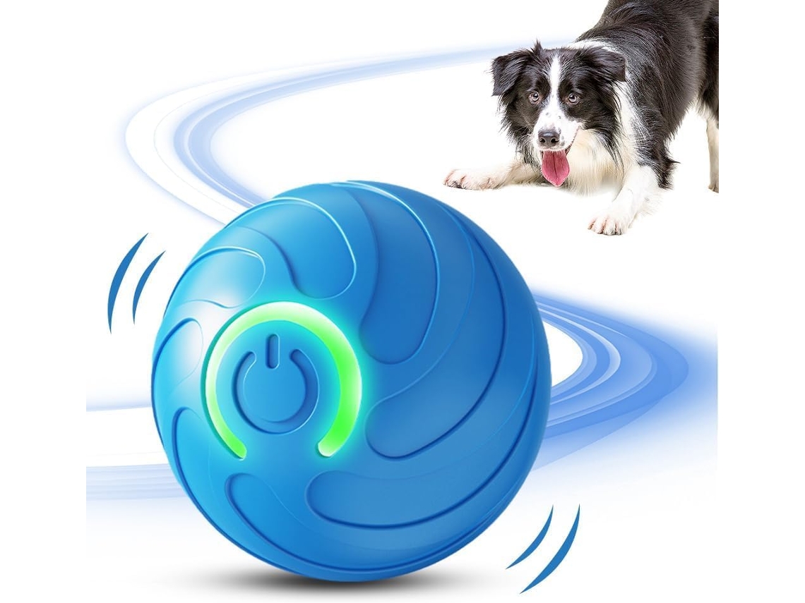 Juguetes Interactivos Para Animales Bola Rodante Automática Pelota Que Rebota Adecuada Para Entretener A Gatos Y Perros Cuich