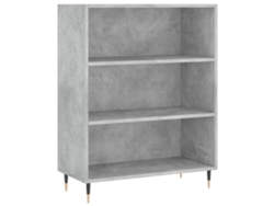 Maison Exclusive - Estantería Madera De Ingeniería Gris Hormigón 69,5x32,5x90 Cm