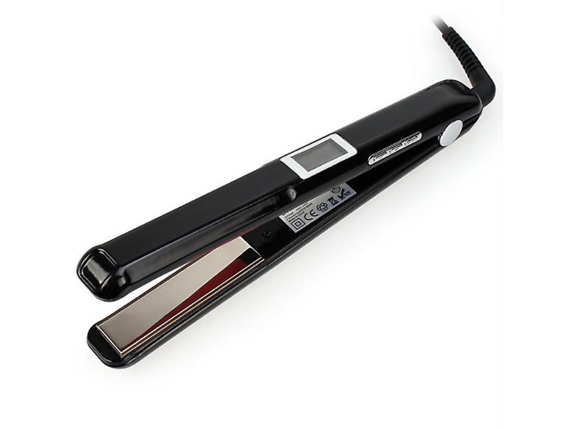 Plancha de pelo profesional con pantalla LCD, plancha de pelo ultrasónica infrarroja, cuidado del cabello, plancha de pelo YEMAESRE