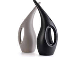 2 Jarras De Riego Plásticas 1.5l, Elegantes, Para Interior, Boca Angosta, Mango Cómodo, Resistente Y Duradero