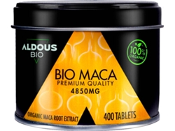 Complemento Alimentar ALDOUS BIO Extracto De Pura Maca Andina Ecológica (400 comprimidos)