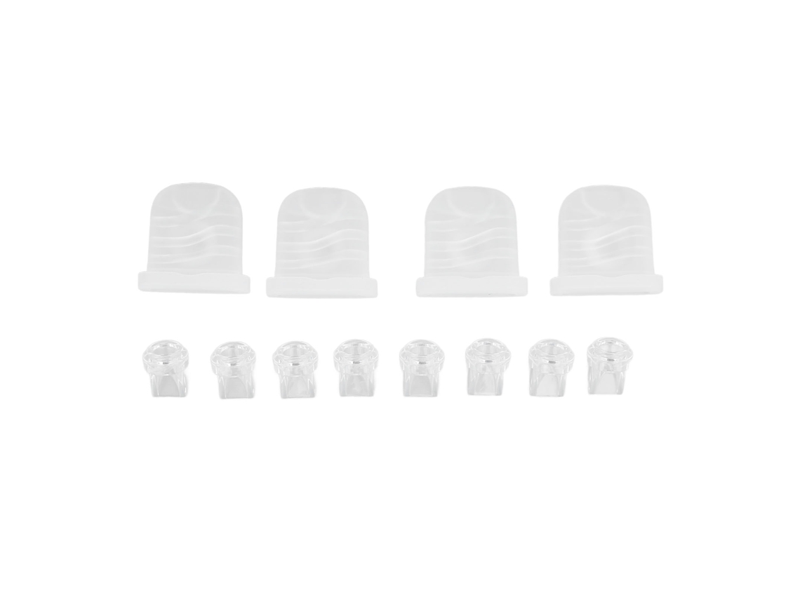 Kit De 8 Válvulas De Pico De Pato Y 4 Diafragmas De Silicona Para Accesorios De Repuesto Del Extractor De Leche S32