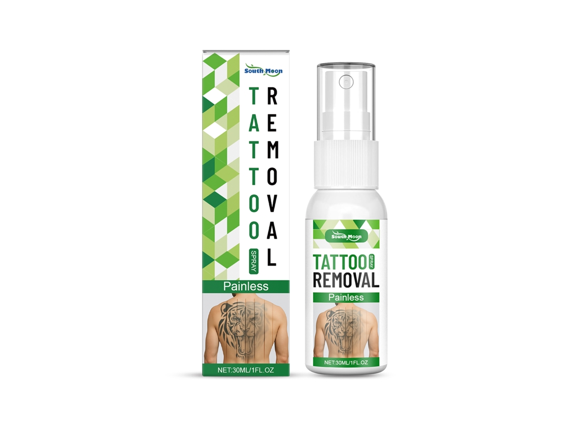 Spray para eliminar manchas leves en el cuerpo.