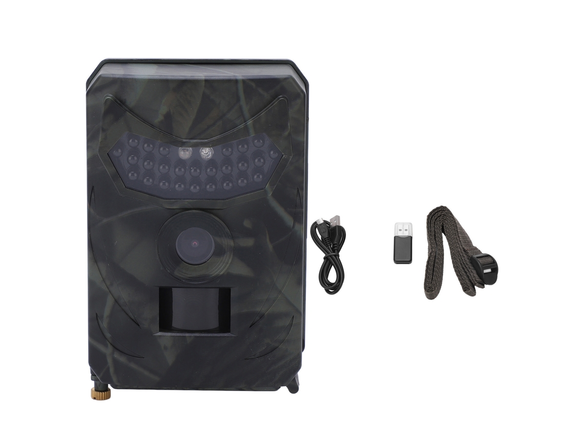 Cámara infrarroja HD impermeable con captura en 0,8 s para caza al aire libre y vigilancia del hogar (sin marca)
