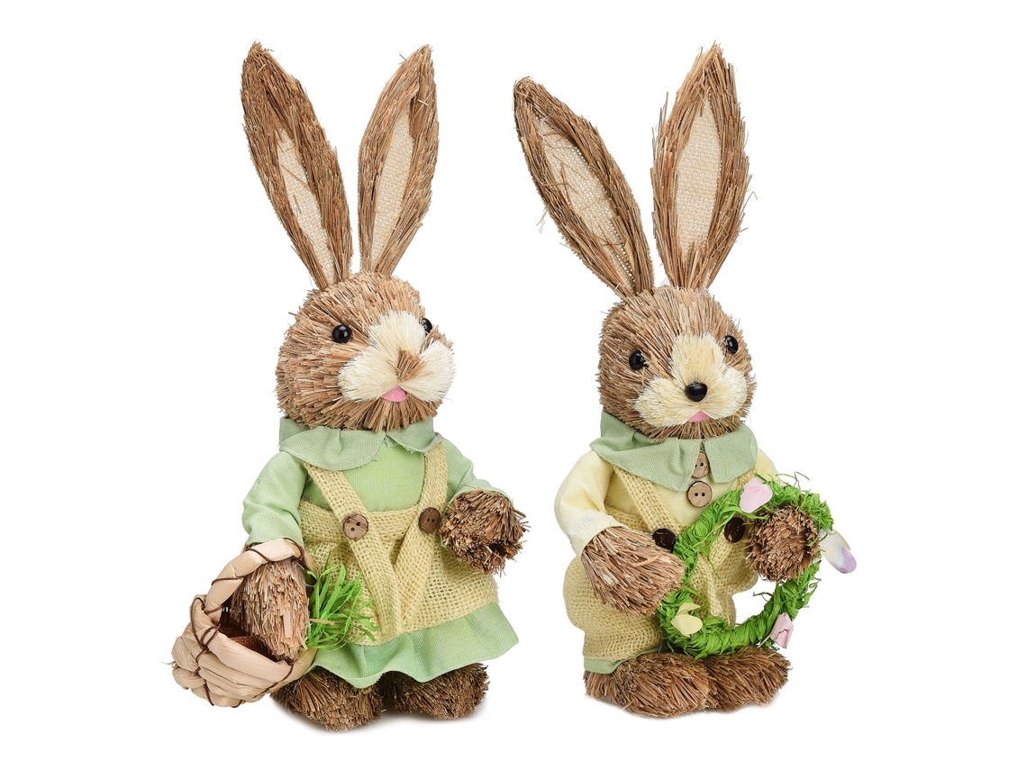 Decoraciones de conejito de Pascua, ideales para decorar el hogar y fiestas, ergonómicas, para uso diario. STELASPLEN