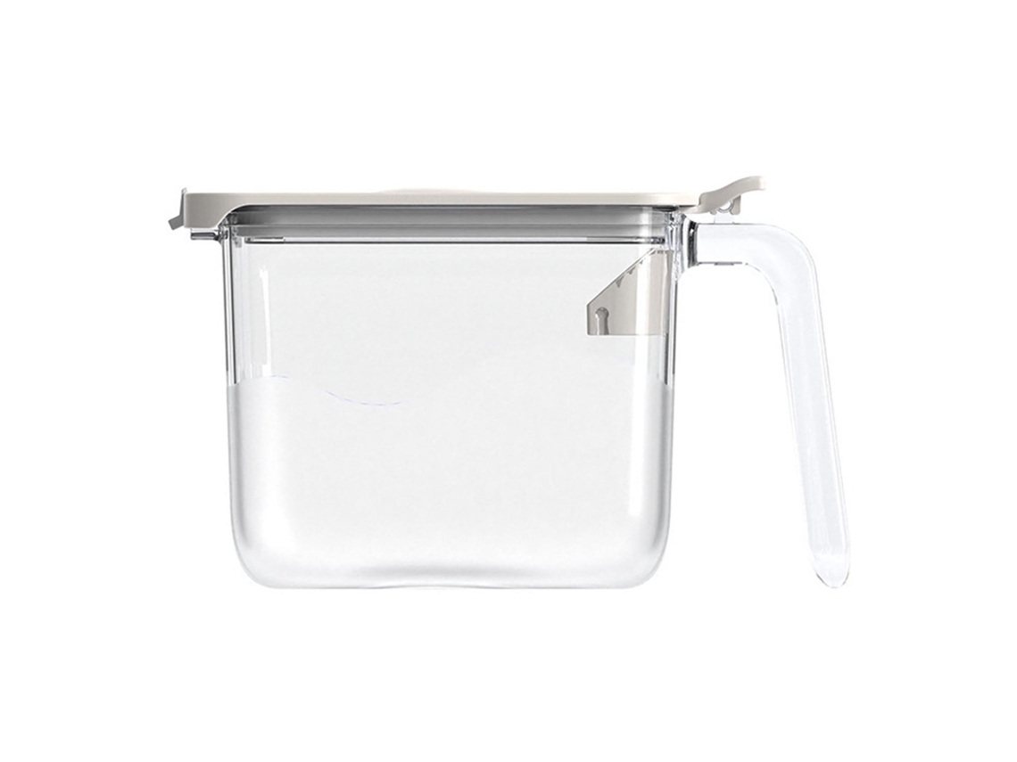 Tarro Para Especias Con Tapa Hermética Y Cuchara, Transparente, Manche, 480 Ml, Plástico, Cocina