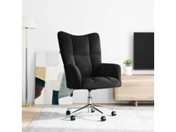 Sillón De Relax | Silla De Relajación | Sillón De Terciopelo Negro