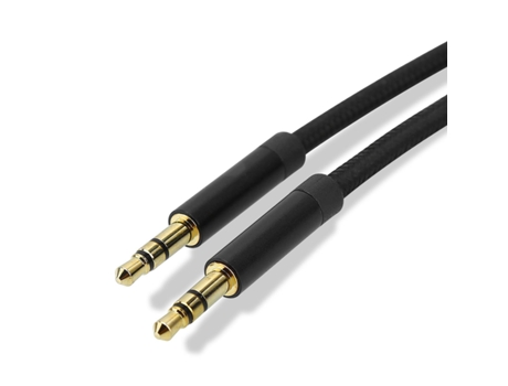 Cable Audio CADORABO Aux Xzx (3,5mm - Negro)