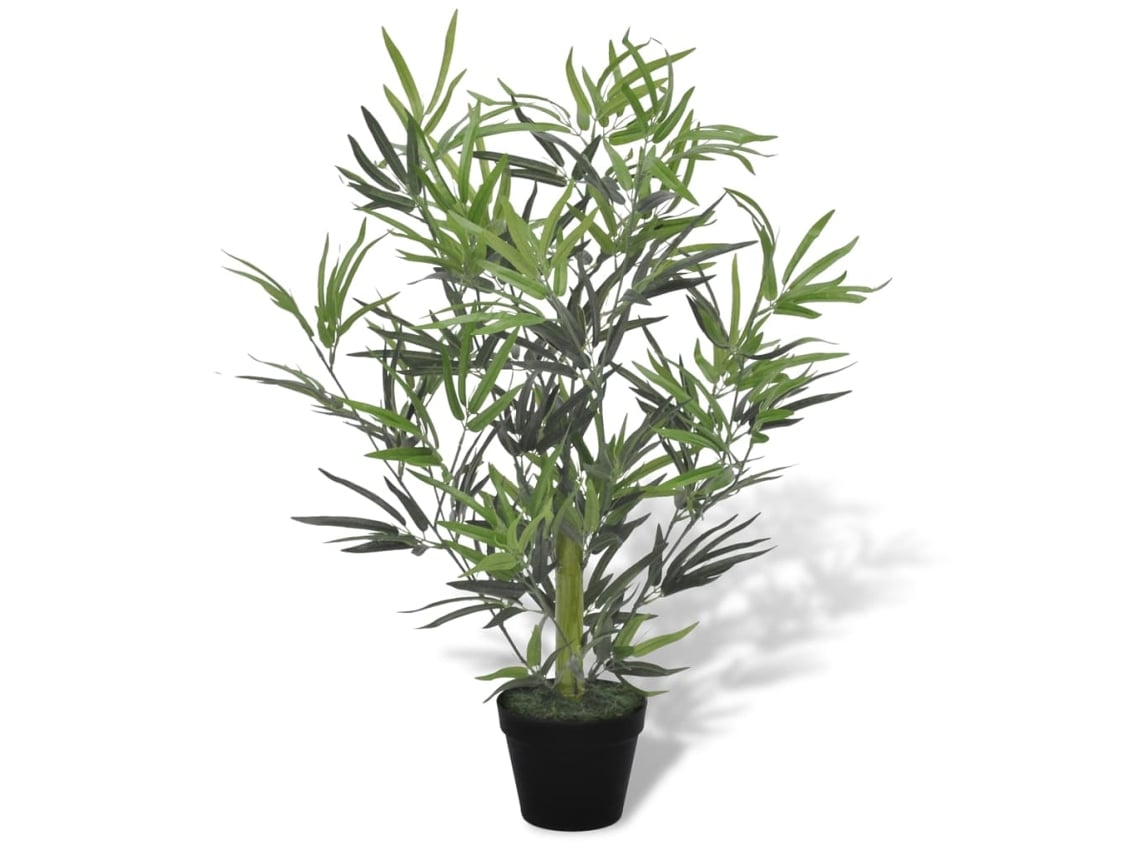 Planta artificial VIDAXL Verde Bambú (8 cm)
