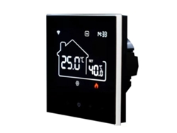 Termostato Inteligente Tuya Con Wifi Y Control Mediante Aplicación Para Aire Acondicionado, Calefacción Por Suelo Radiante Y Pantalla Digital.