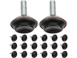 Niveladores 20 Piezas Pies Ajustables Muebles Pies