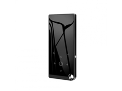 Leitor MP3 Bluetooth 5.0 Sem Perdas Tela de 2,4 Polegadas Áudio de Alta Fidelidade Fm Gravador de Ebook Mp4 Vídeo Player Preto