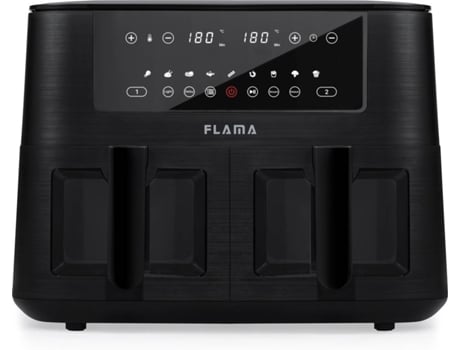 Freidora de Aire FLAMA 698FL (8 L - Negro)