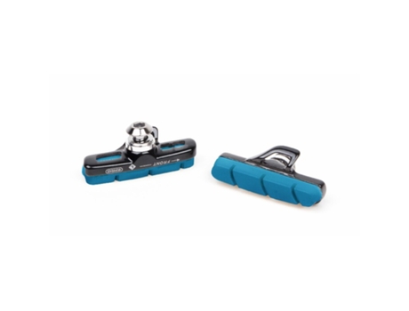 Par de zapatas de freno más portazapatas de aluminio para llanta ELVEDES Carbon Campagnolo