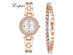Reloj De Pulsera De Cuarzo Para Mujer Con Correa De Aleación: Estilo Moderno Y Elegante.