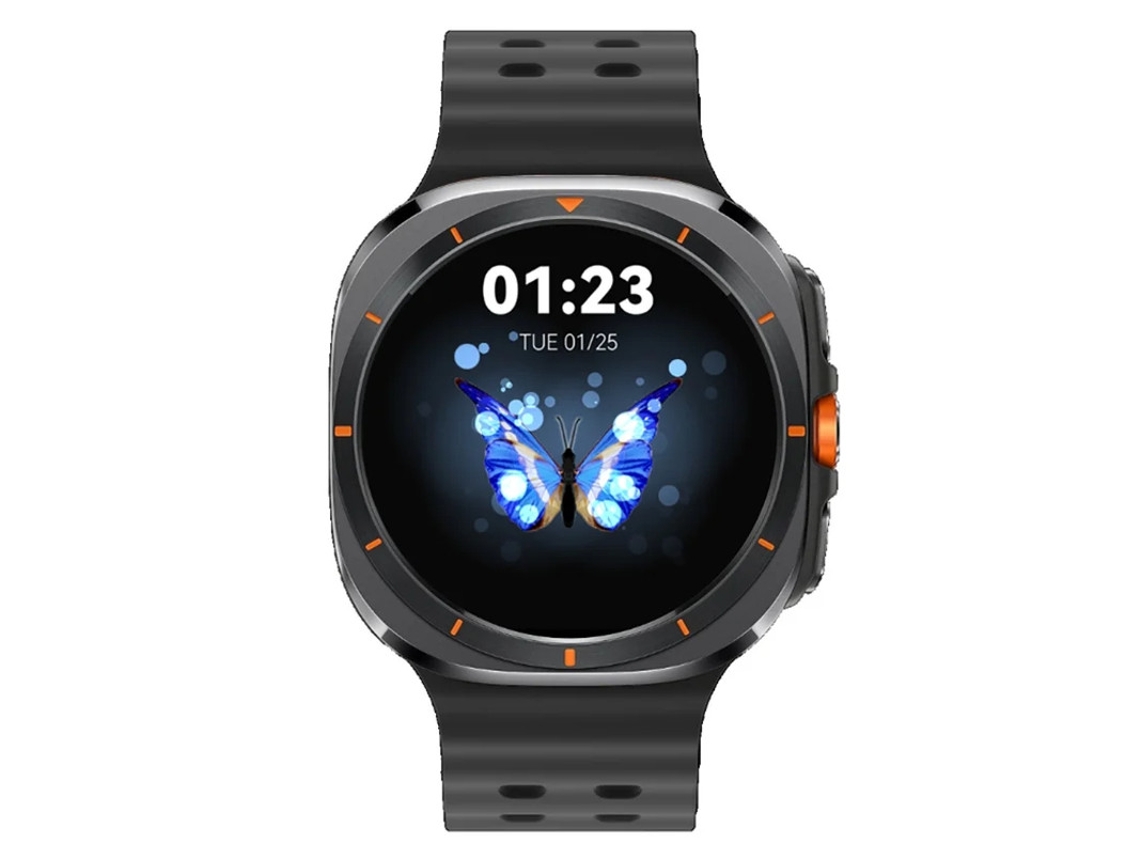 Reloj inteligente con llamadas Bluetooth, frecuencia cardíaca, presión arterial, oxígeno en sangre y seguimiento deportivo, color negro Yizhood