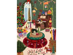 Rompecabezas navideño de París de Pieces Peace, juego de rompecabezas de 500 piezas