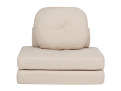 Sofá cama BELIANI Olden de Poliéster Beige 81x91x54