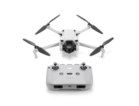 Mini Drone DJI Mini 3 + DJI RC-N1 (Autonomia: 38 minutos - Gris)