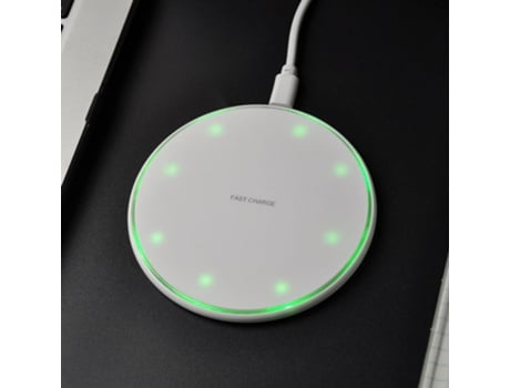 Cargador Inalámbrico Rápido Universal Blanco