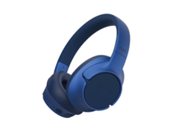 Auriculares Bluetooth FRESH 'N REBEL Clam Fuse (Over Ear - Cancelación de Ruido - Micrófono - Azul)  