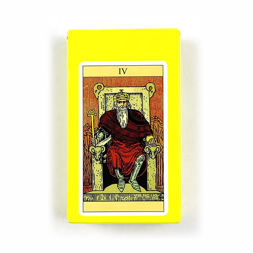 Baraja De Tarot Ruso, 78 Cartas, Con Guía En Papel, Diseño Clásico.