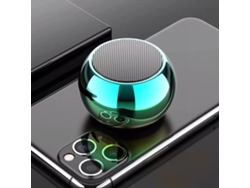 Altavoz Bluetooth Inalámbrico Multifuncional Con Subwoofer Metálico, Portátil Para Exteriores,